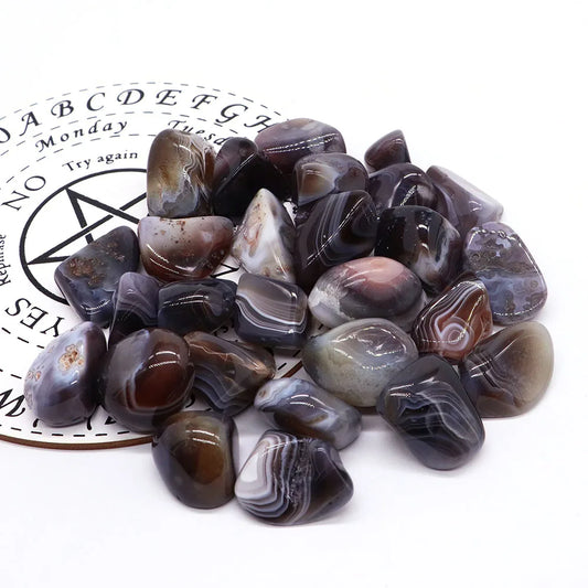 Wholesale Bulk Natural Botswana Agate Crystals Stones Reiki Healing Raw Rock Gravel Tumbled Gems Aquarium Gemstone Home Decor