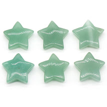 1 PC Star Statue Natural Crystal Onyx Bare Stone Meditation Healing Reiki Gems Gift Collection Home Decor Decorations 30x30mm