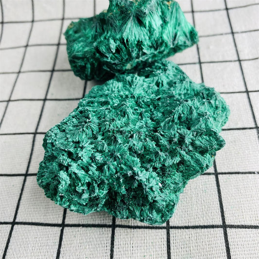 Natural Malachite Raw Stone Malachite Crystal Clastic Rock Cube Collectible Witchcraft Magic Minerals Specimen For Decor 1PC