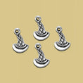 Load image into Gallery viewer, 10/20pcs/lots Halloween Gothic 3D Wizard Witch Hat Cauldron Charms Pendants For Diy Jewelry Making Findings Supplies Accessories
