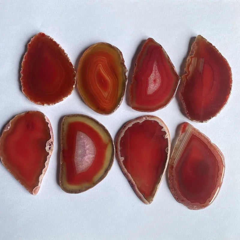 Natural Agate Geode Polished Irregular Crystal Slice Stone DIY Pendant Mineral Home Decoration Healing Crystal Stone Slice Gifts