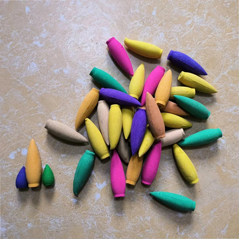 FY oversized backflow incense cones 30 minutes Natural sandalwood Lavender scents for Home lavender Jasmine big cone incense