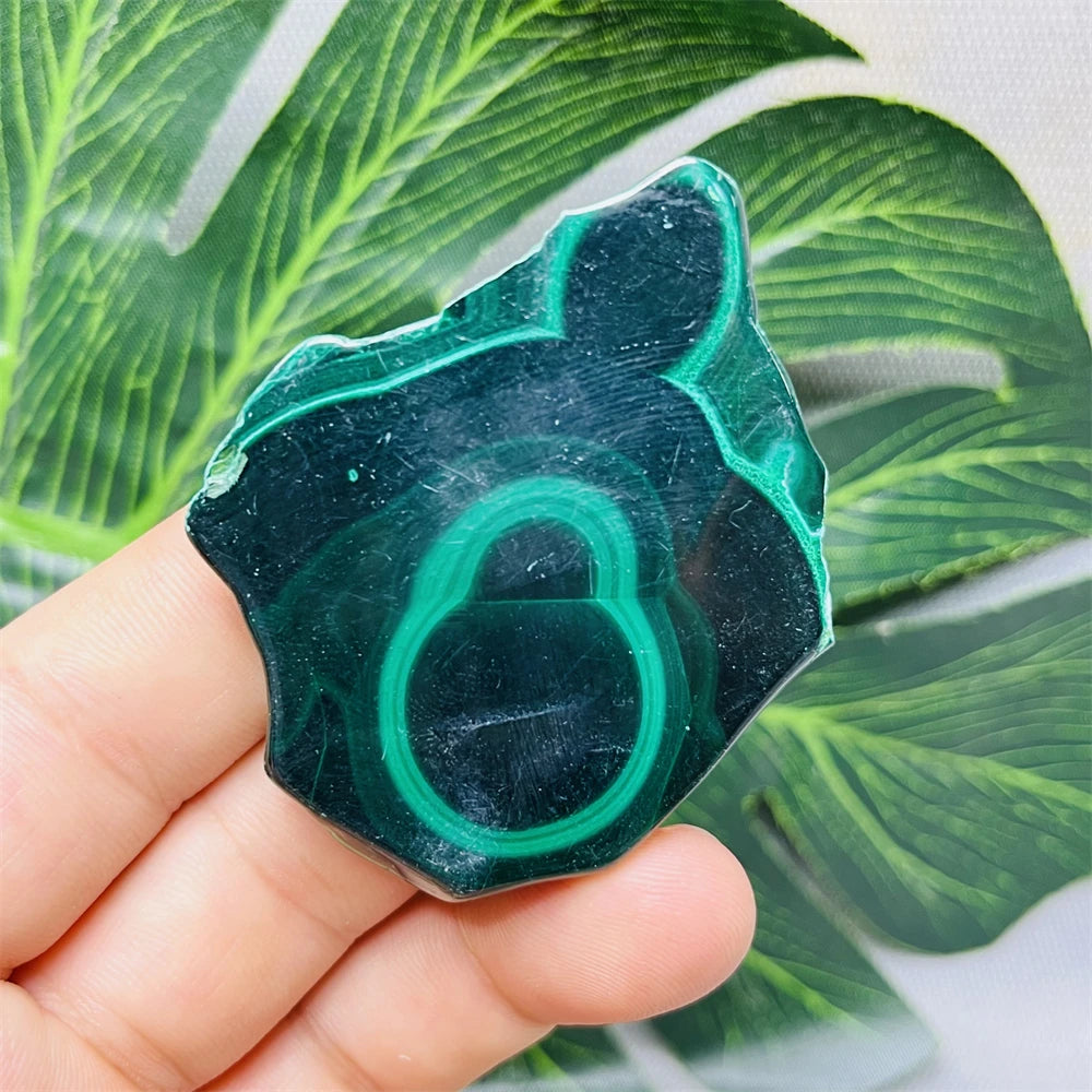 Eyes Malachite Mineral Specimen Natural Gem Home Garden Spirit Decoration Gift Witchcraft Altar Prayer Crystal and Stone Healing