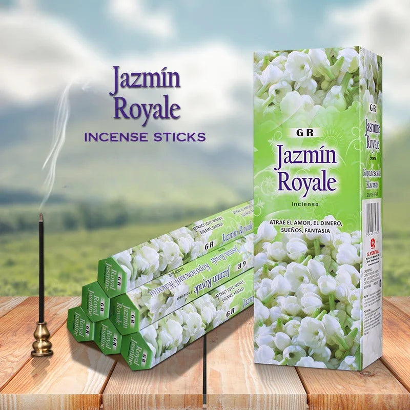 GR 20 Sticks Indian Incense White Sage Meditation Lavender Yoga Sea Breeze Love Incense Purifying Air Deodorization Aromatherapy