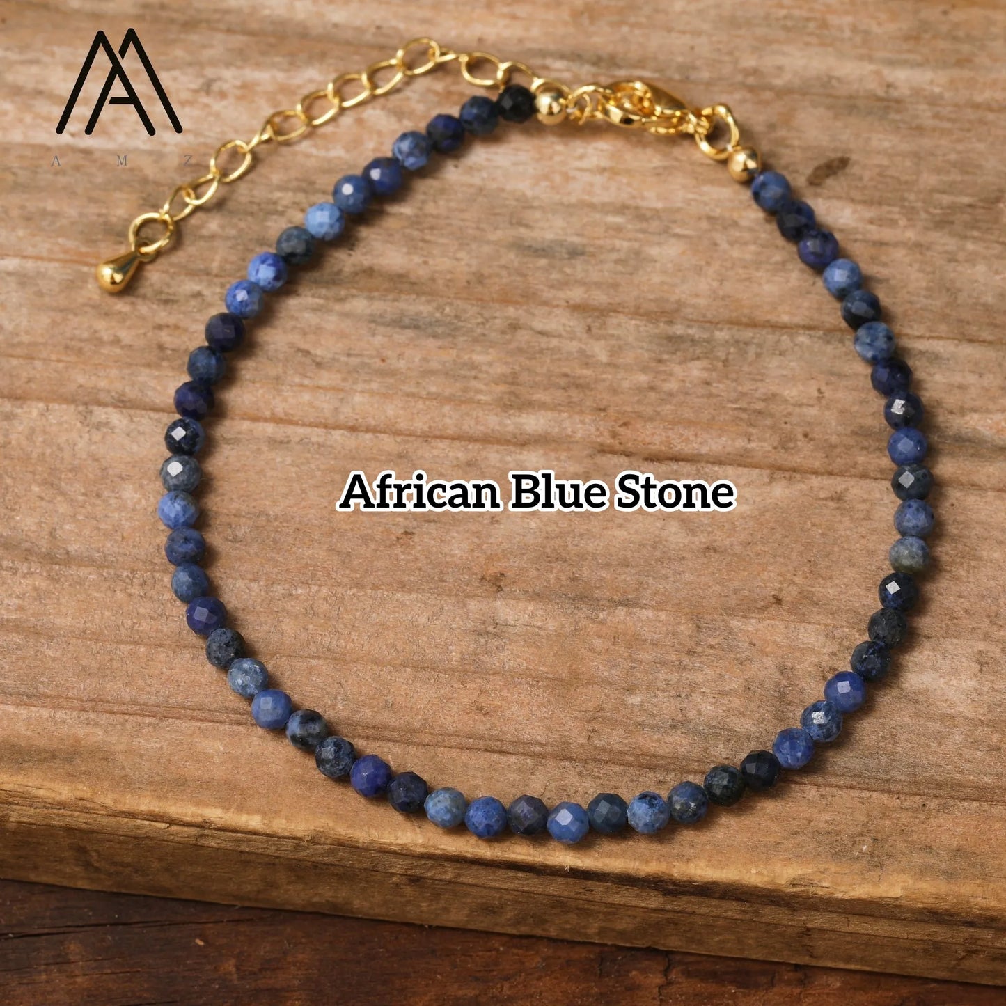 Minimalist Bracelets Natural Crystal Faceted Gemstone 2-3mm Beads Boho Jewelry Stainless Steel Chain Bracelet Friendship Gifts