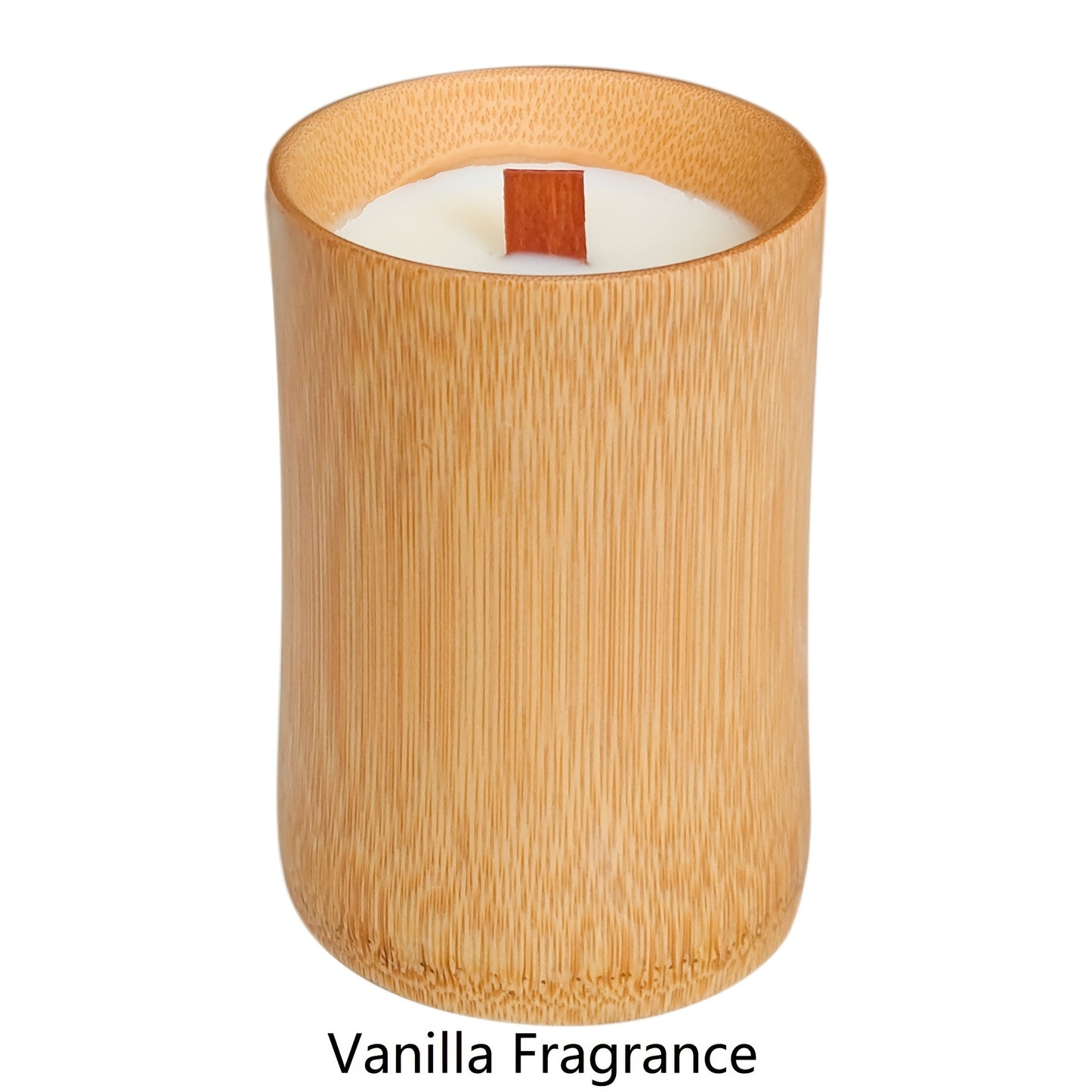 [Pleasant Strong Fragrant Candles] Large Carbonized Bamboo Jar Scented Candles - Pleasant Strong Fragrant Smell, Long Burning - Unique Fragrance Gifts for Women, Mothers, Sisters, Female Friends, Aunts, Nurses, Men, Thanksgiv