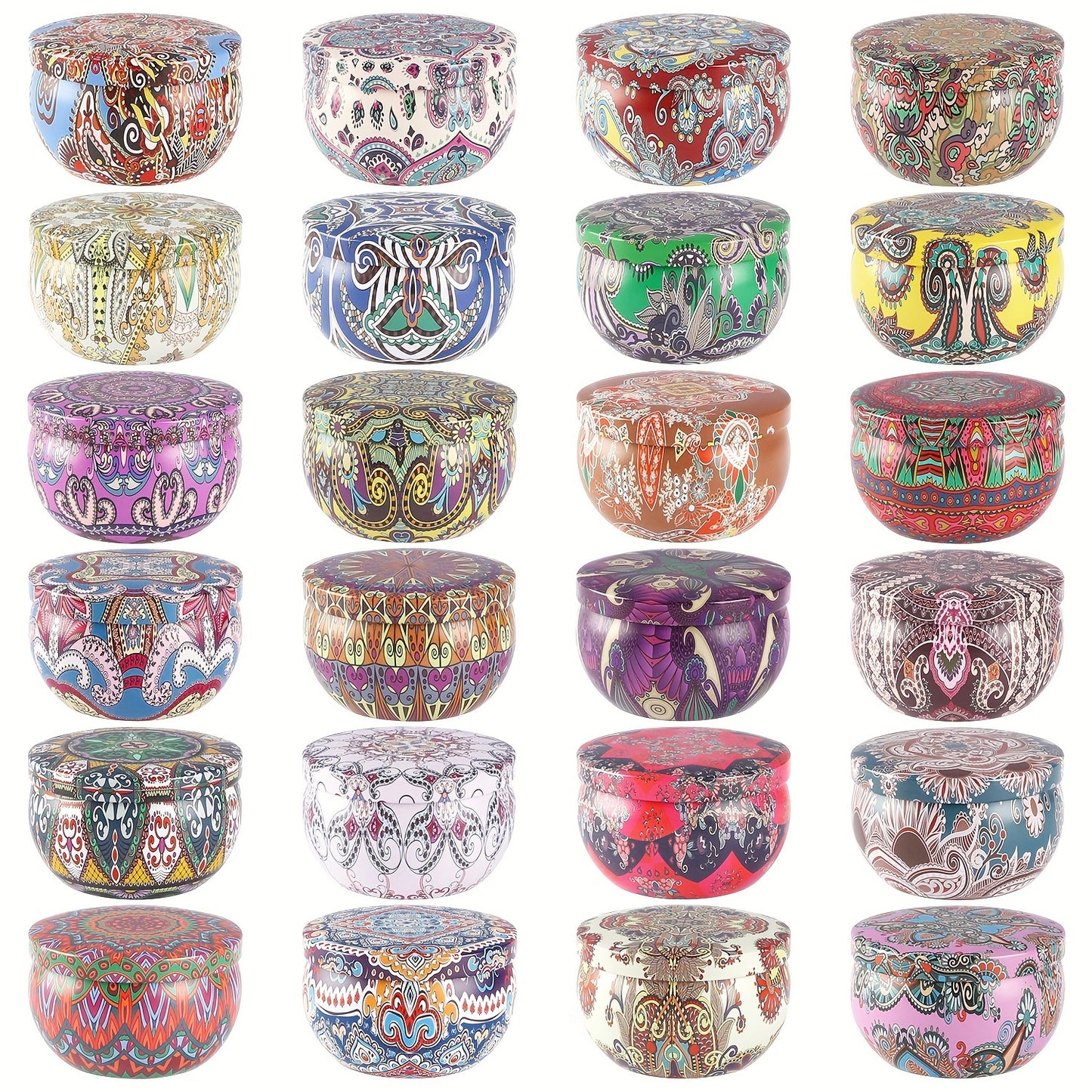 for Halloween, Christmas, Father's Day or weddings, twenty-four scented candles (2.36inch*1.5inch) make the perfect gift for friends, colleagues or family.