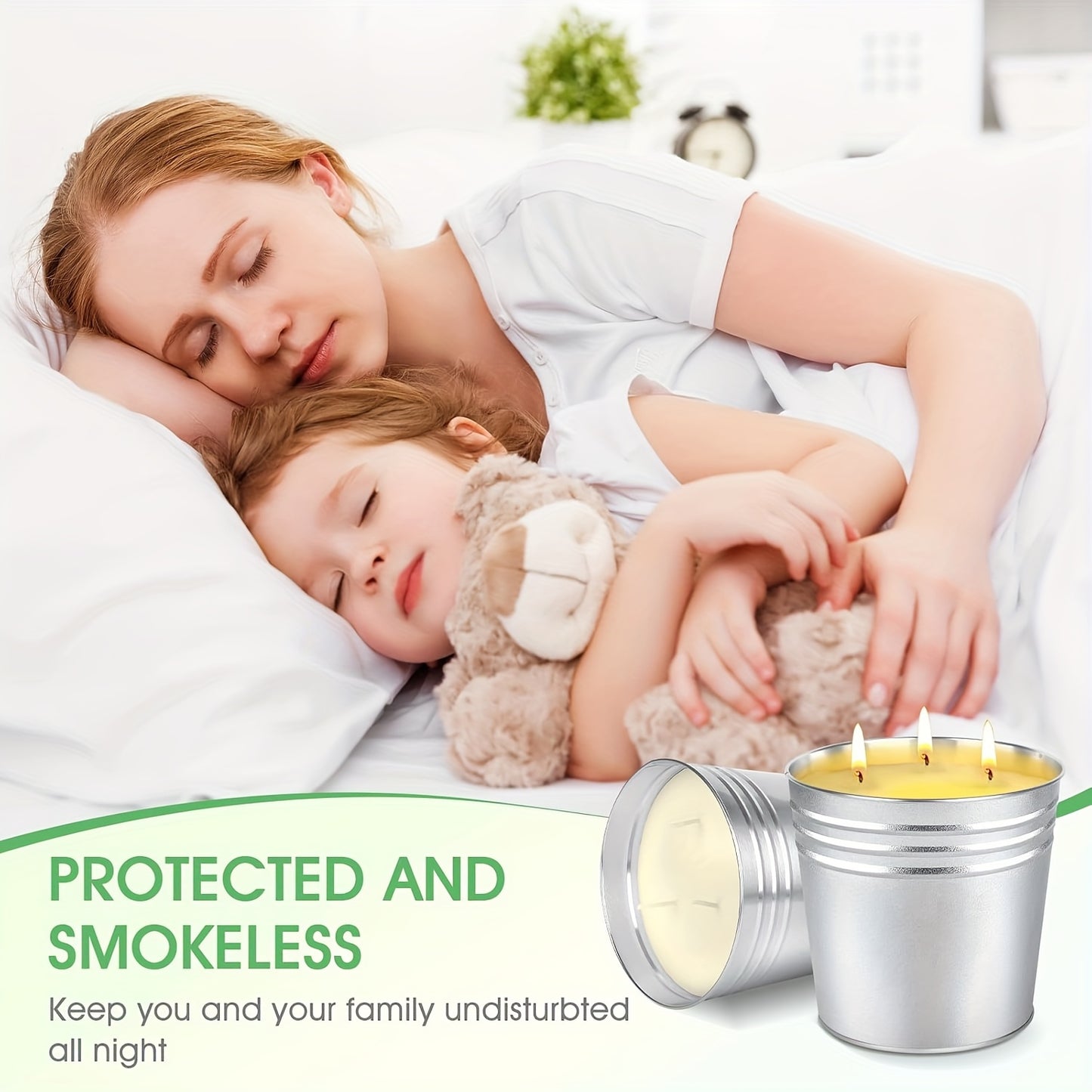 2 Lemongrass Oil Scented Candles In Large Iron Barrels, 15 Ounces, Smoke-free, Non Dripping, Elegant And Romantic Candles, Adding Classic And Elegant Beauty to Life, Making It The Perfect Gift Choice for Family And Friends