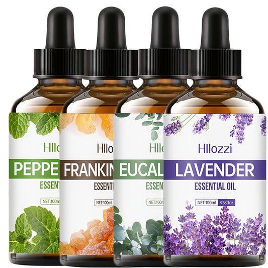100 Ml/3.38 Oz Essential Oil -Coconut Vanilla, Rose, Jasmine, Tea Tree For Home Diffusers, DIY Candles, Diffusers -Christmas, Valentine'S Day -Best Holiday Gifts
